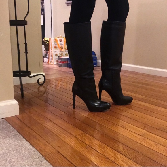 Modeling the Nine West Boots - Picture 3 of 8